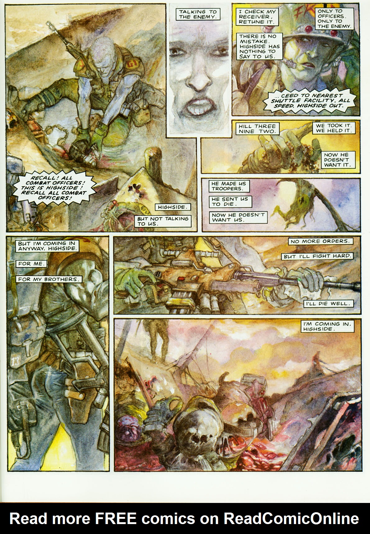 Read online Rogue Trooper: The War Machine comic -  Issue # TPB - 35