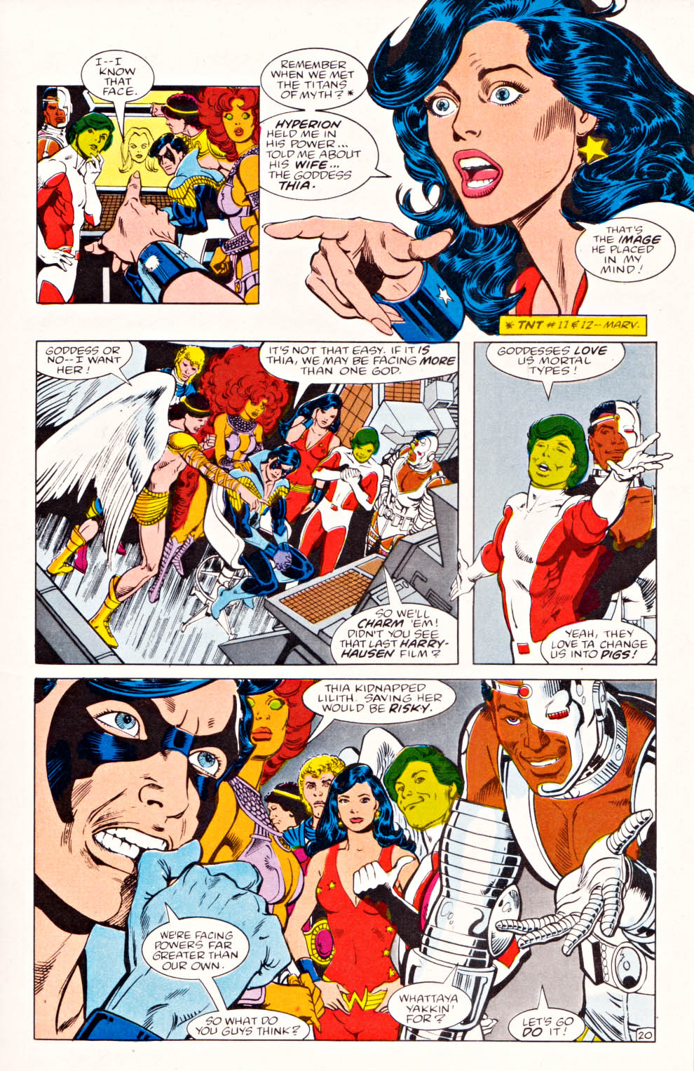Read online Tales of the Teen Titans comic -  Issue #66 - 20