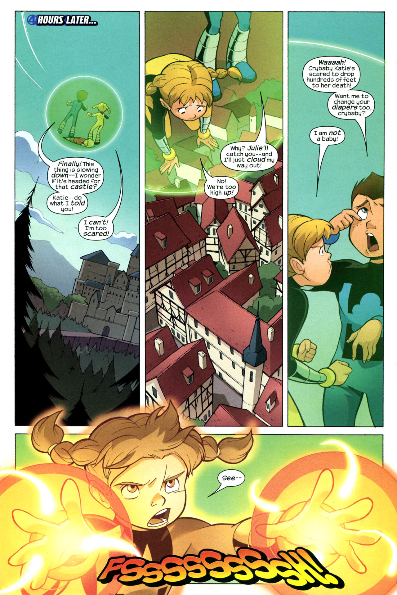 Read online Fantastic Four and Power Pack comic -  Issue #3 - 4