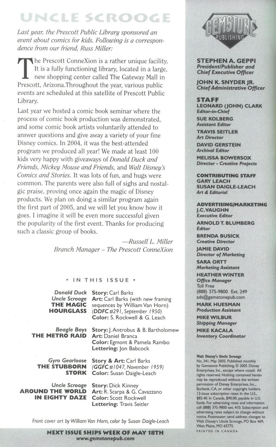 Read online Uncle Scrooge (1953) comic -  Issue #341 - 2