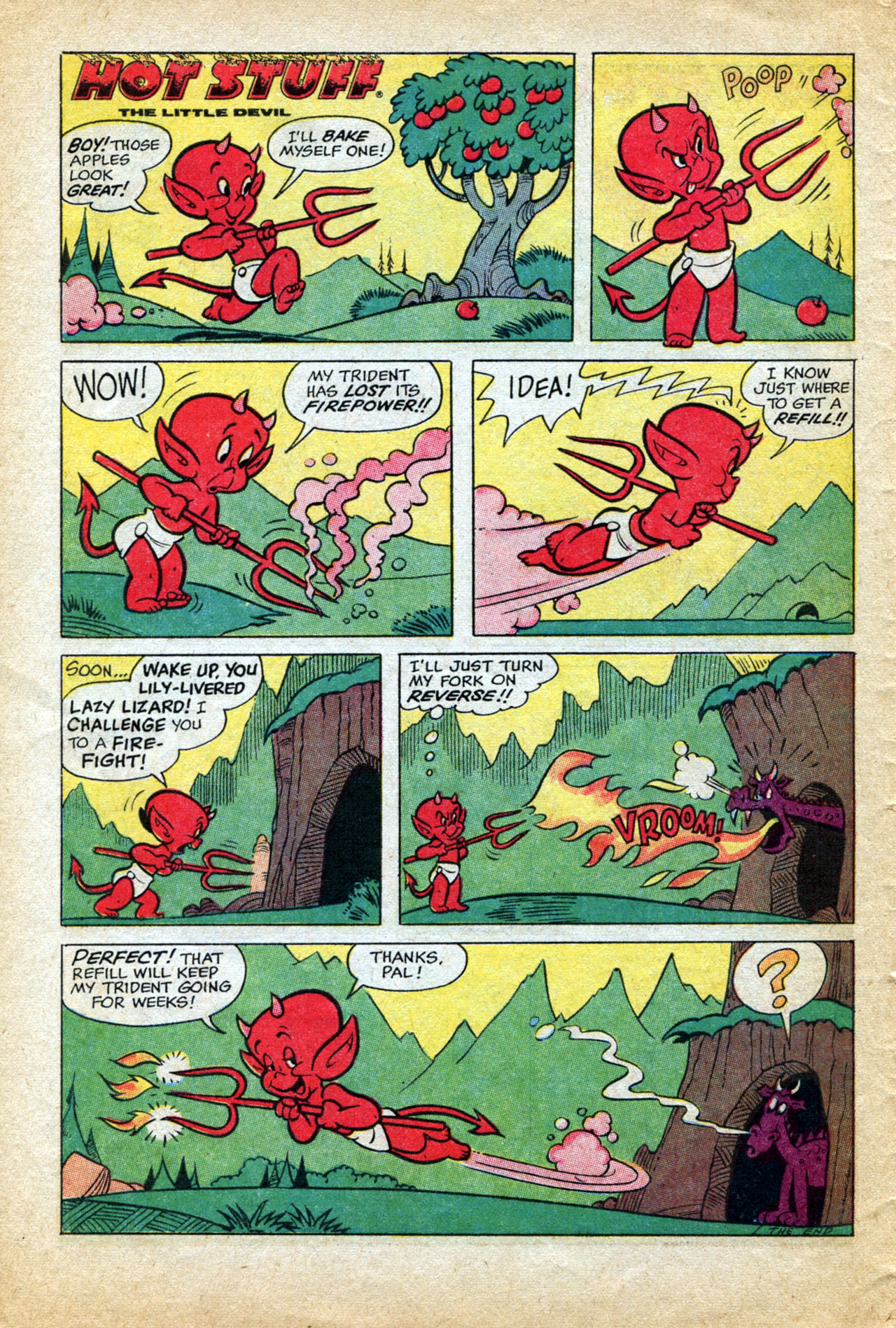 Read online Hot Stuff, the Little Devil comic -  Issue #74 - 10