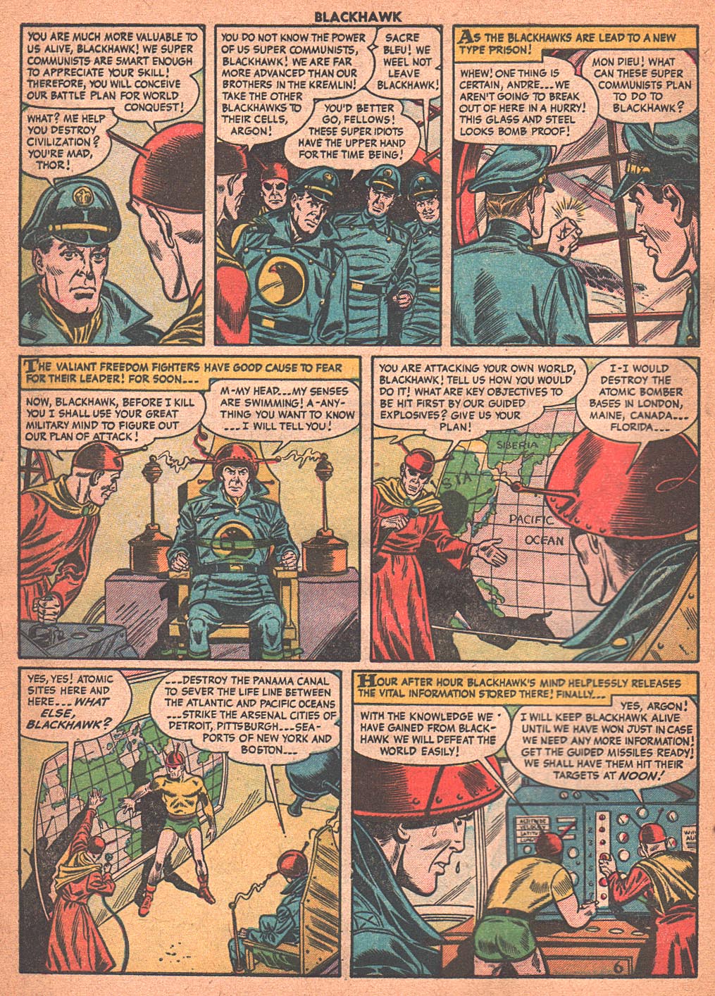 Read online Blackhawk (1957) comic -  Issue #89 - 8