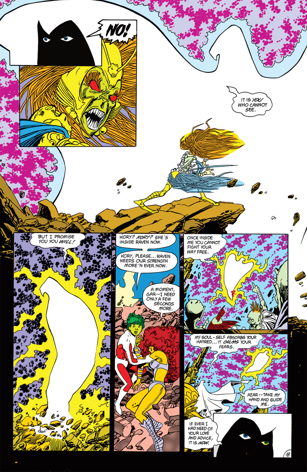 Read online The New Titans (1988) comic -  Issue #54 - 19