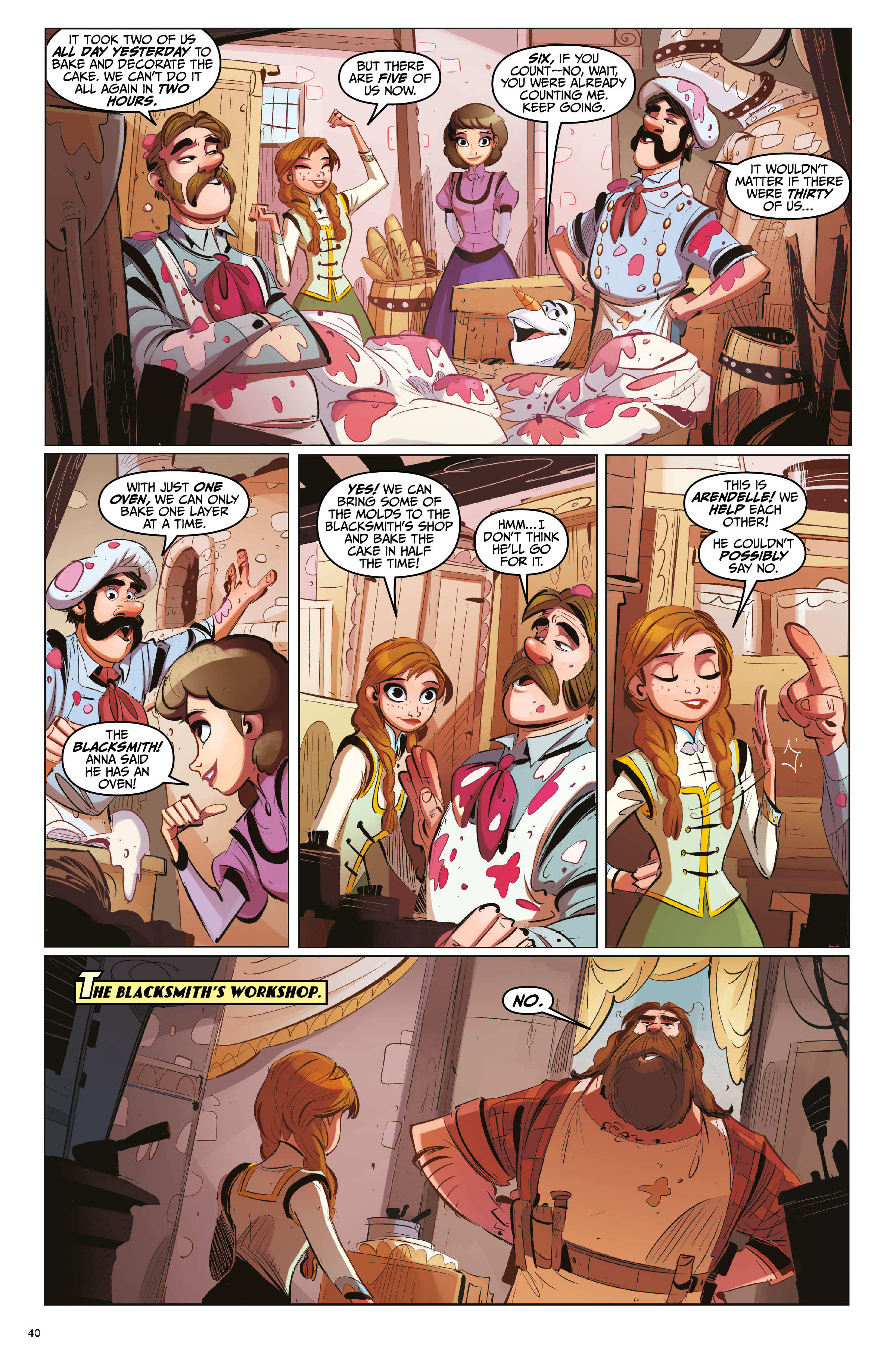 Read online Disney Frozen Library Edition comic -  Issue # TPB (Part 1) - 42