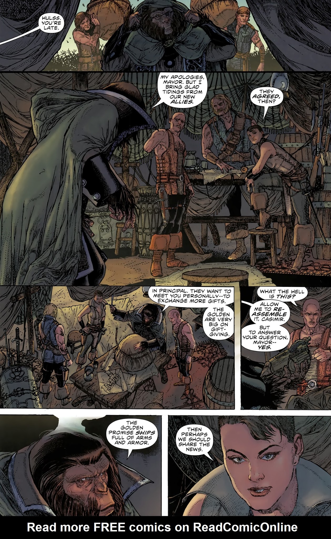 Read online Planet of the Apes (2011) comic -  Issue #12 - 25