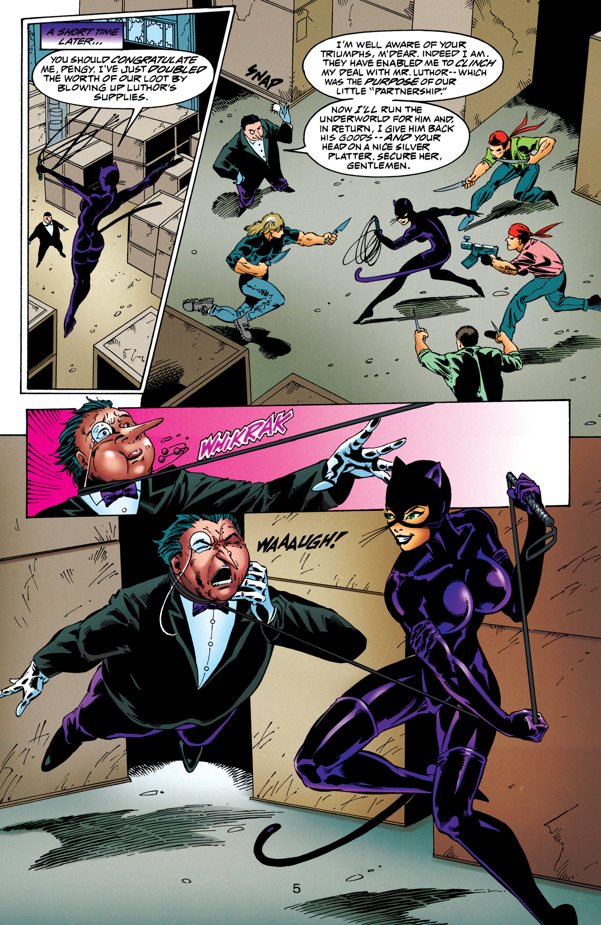 Read online Catwoman (1993) comic -  Issue #77 - 5