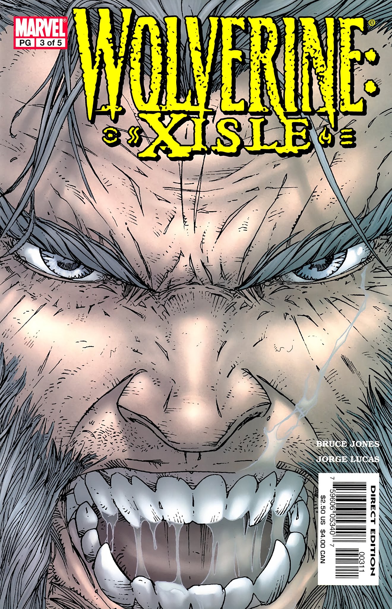 Read online Wolverine: Xisle comic -  Issue #3 - 1
