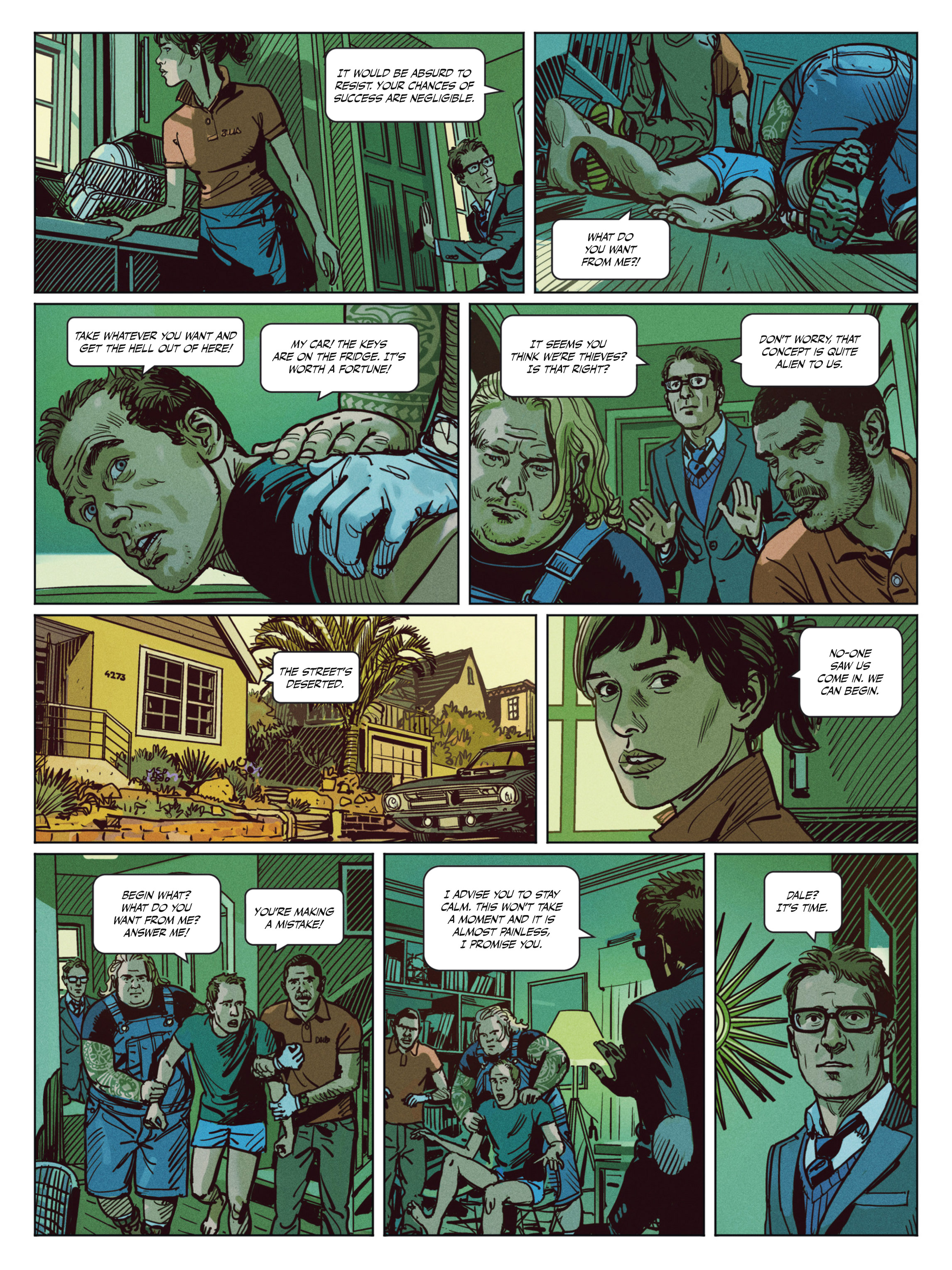 Read online Exo comic -  Issue #1 - 32