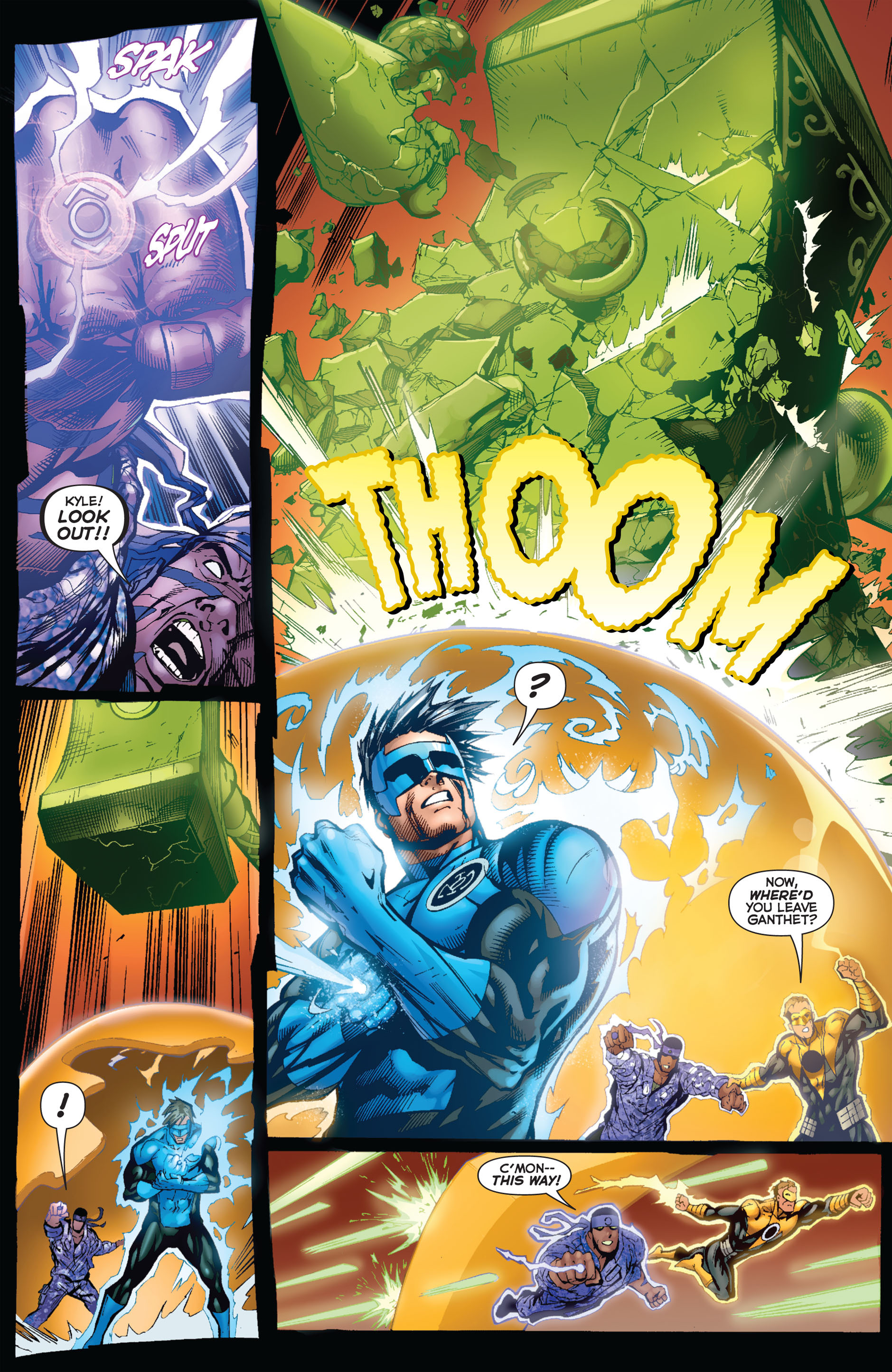 Read online Green Lantern: War of the Green Lanterns (2011) comic -  Issue # TPB - 122