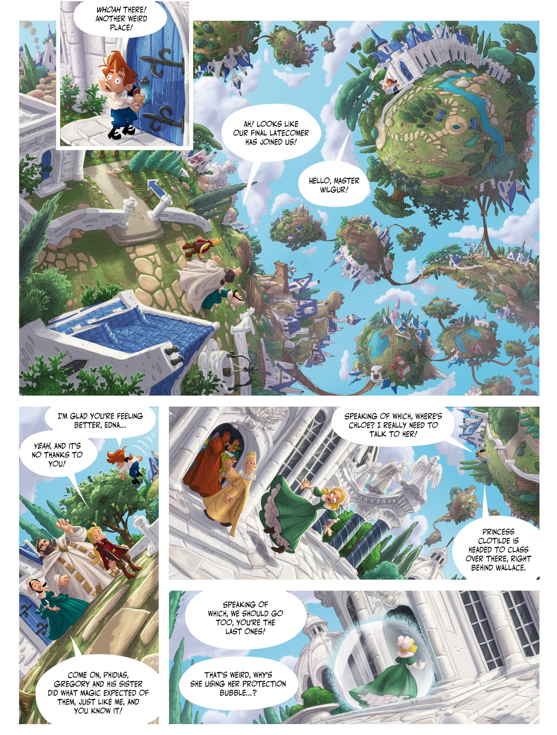 Read online Gregory and the Gargoyles comic -  Issue #7 - 15