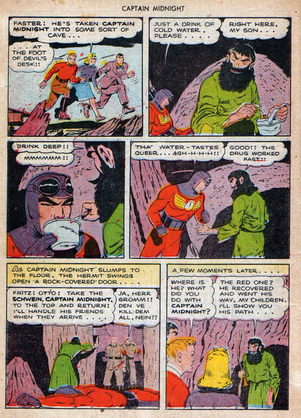 Read online Captain Midnight (1942) comic -  Issue #19 - 30