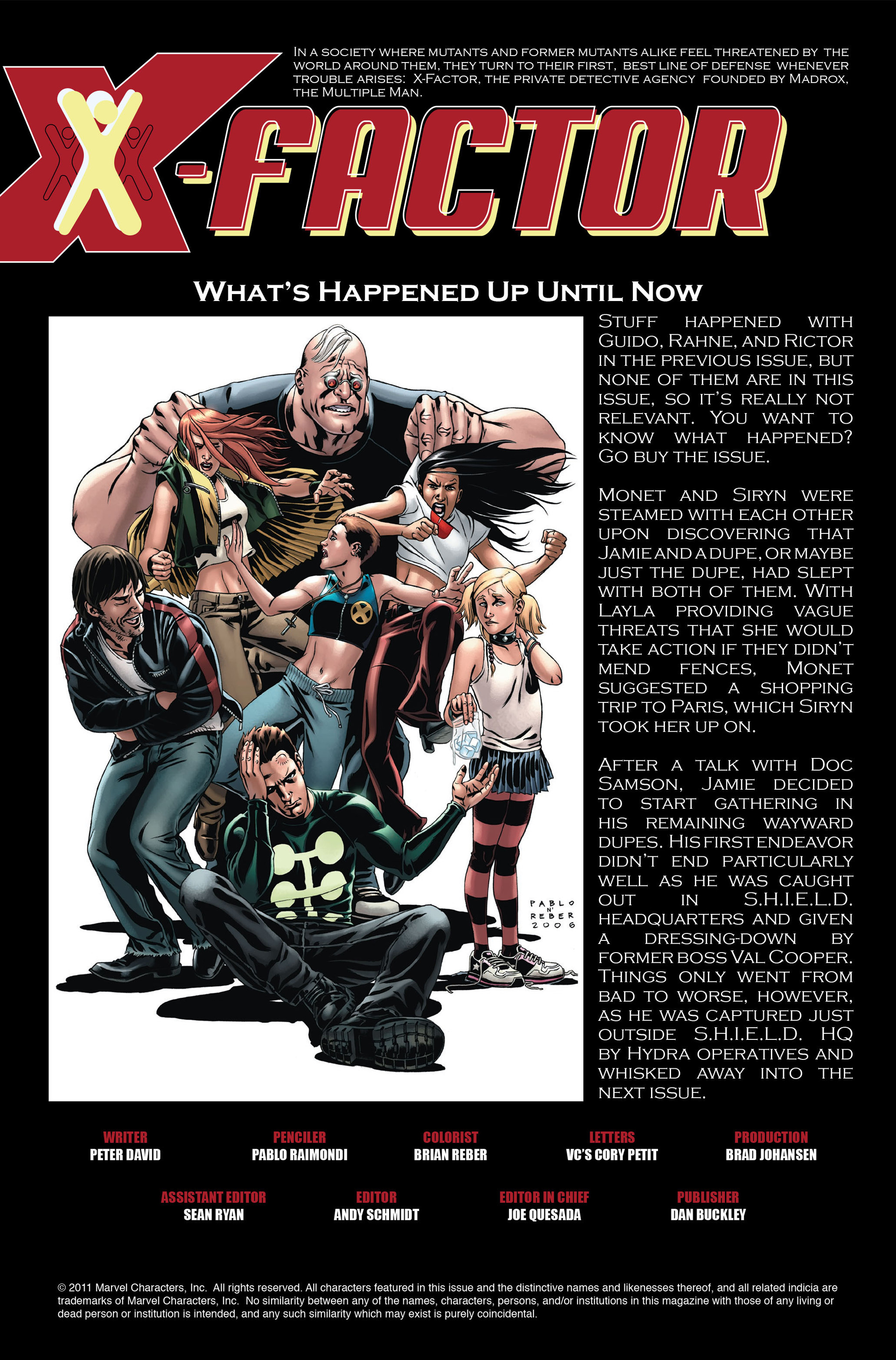 Read online X-Factor (2006) comic -  Issue #15 - 4