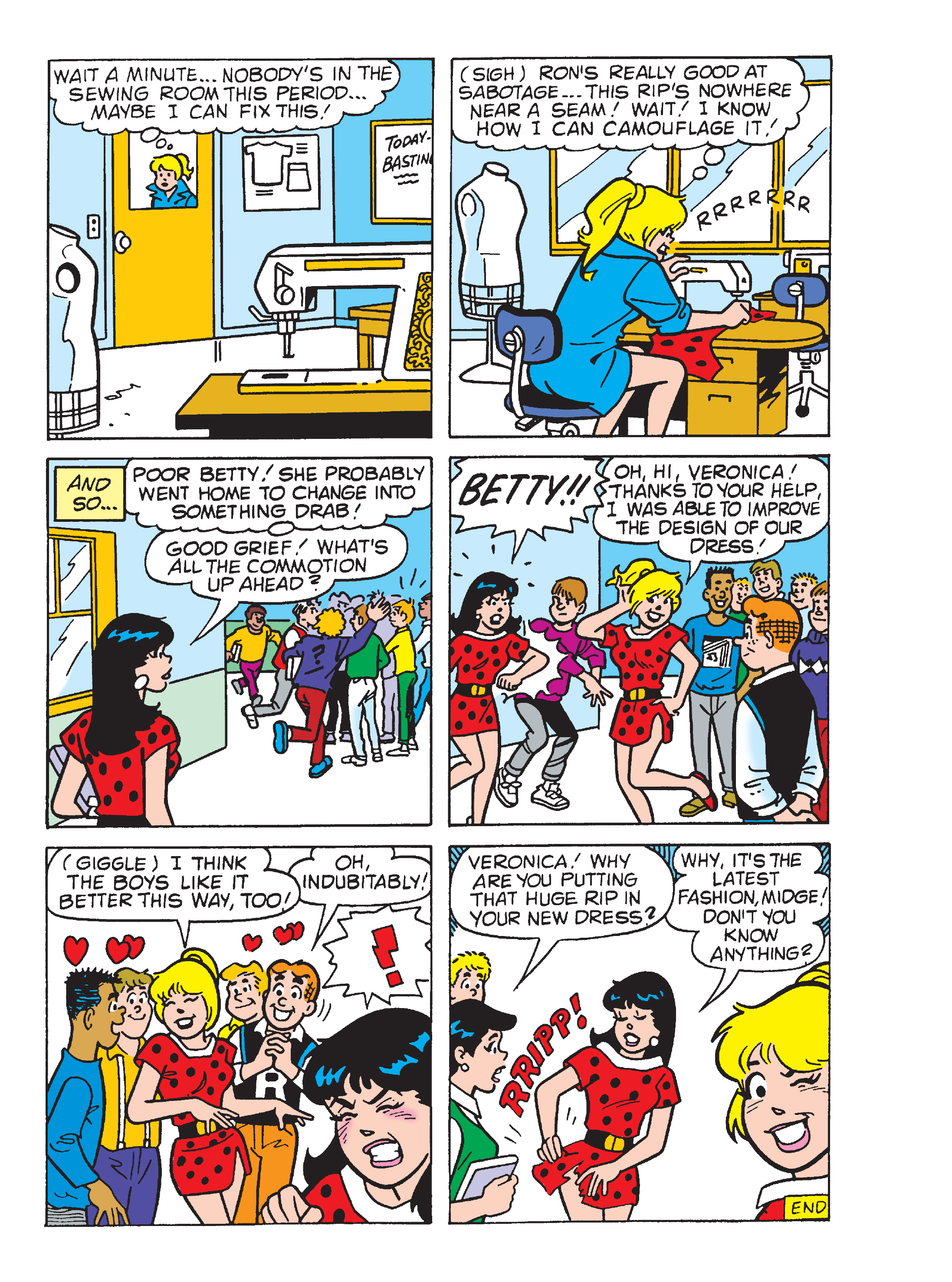 Read online Betty and Veronica Double Digest comic -  Issue #252 - 33