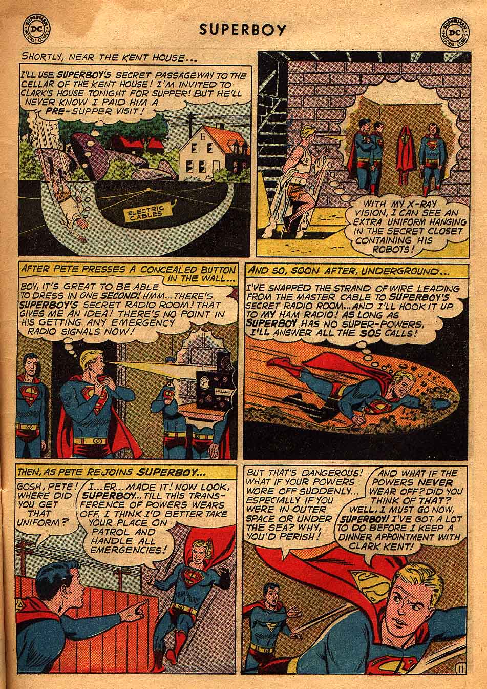 Read online Superboy (1949) comic -  Issue #96 - 12