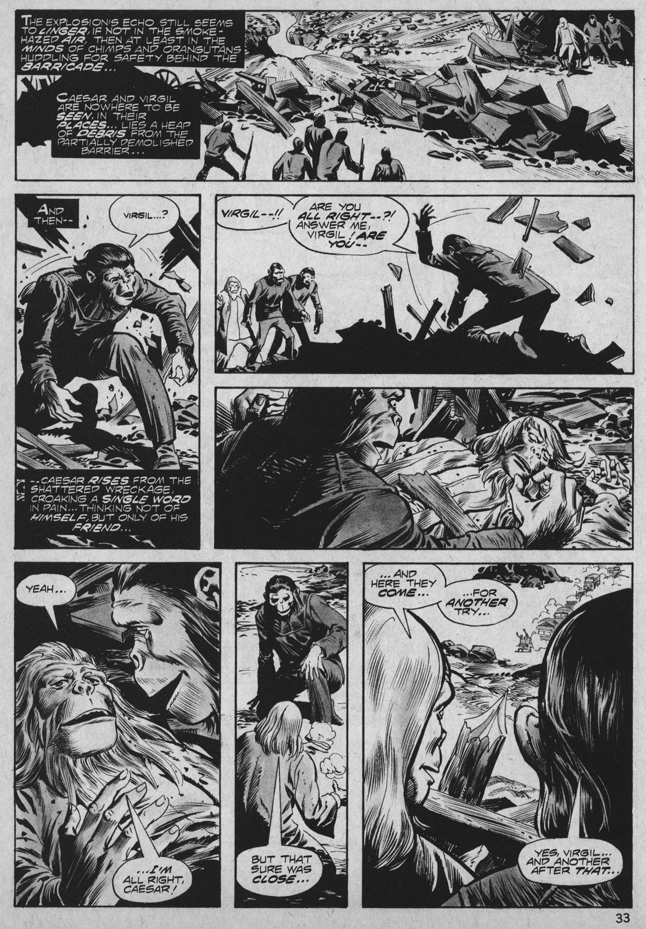 Read online Planet of the Apes comic -  Issue #27 - 32