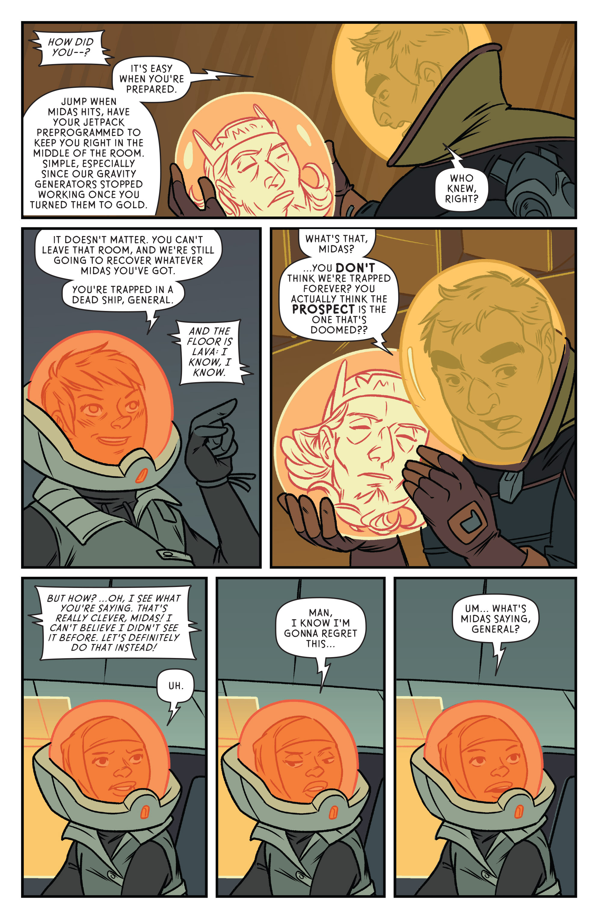 Read online The Midas Flesh comic -  Issue #7 - 14