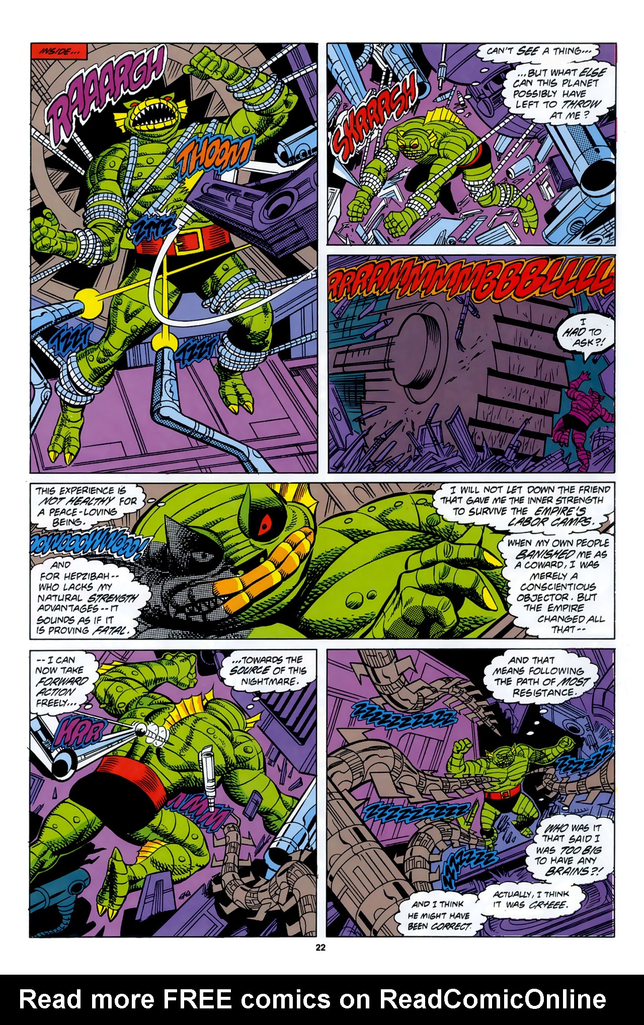 Read online X-Men Spotlight On...Starjammers comic -  Issue #1 - 24