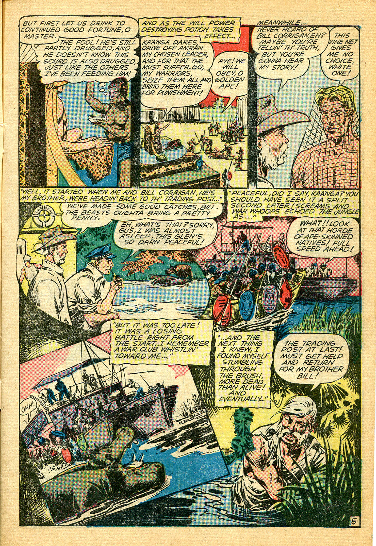 Read online Jungle Comics comic -  Issue #119 - 7