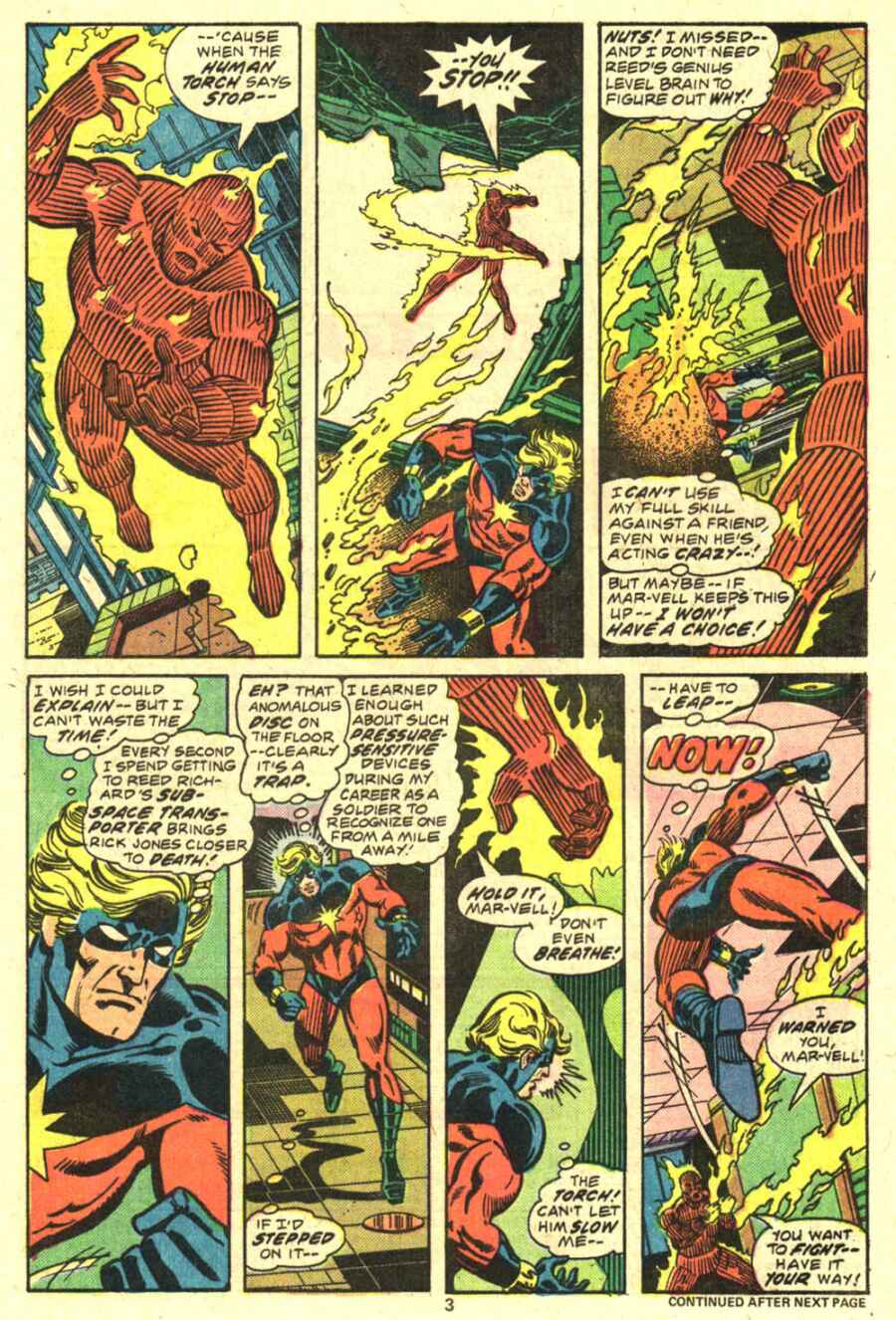 Read online Captain Marvel (1968) comic -  Issue #47 - 4