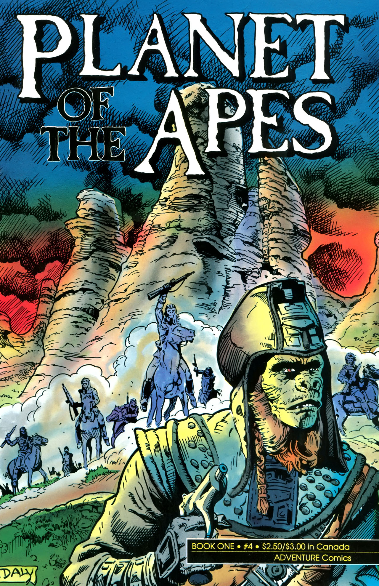 Read online Planet of the Apes (1990) comic -  Issue #4 - 1