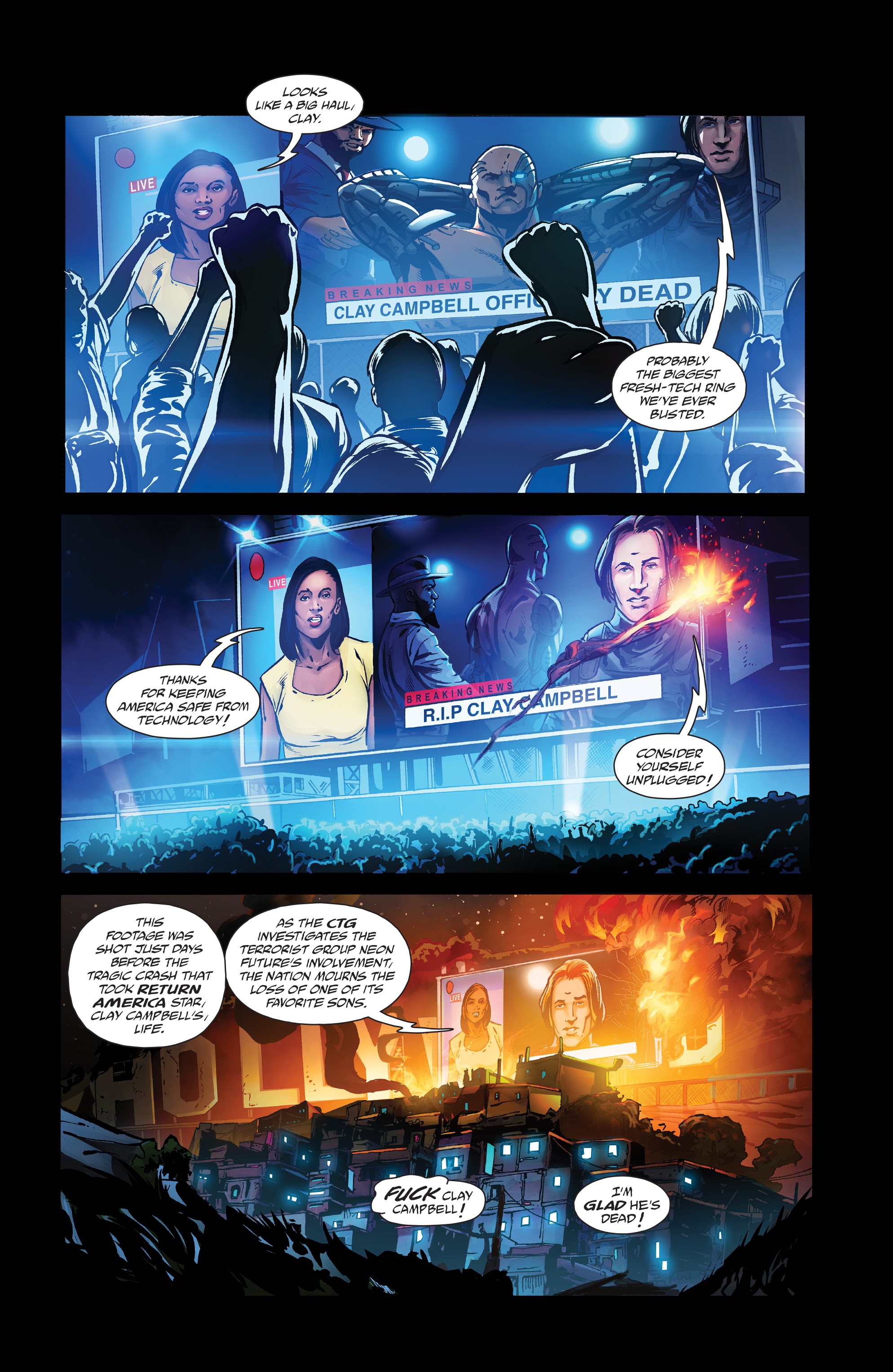 Read online Neon Future comic -  Issue #1 - 11