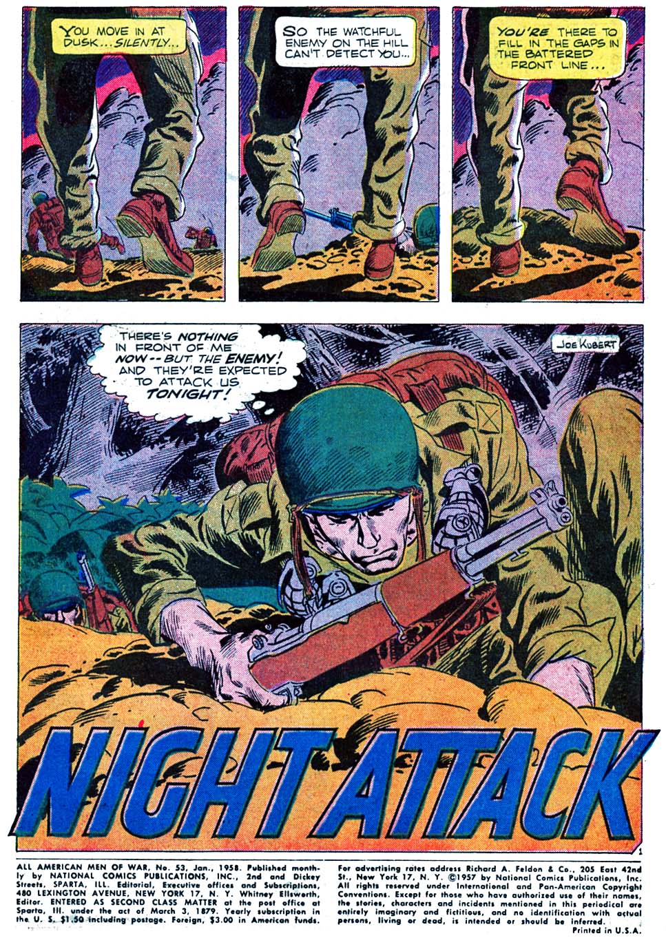 Read online All-American Men of War comic -  Issue #53 - 3