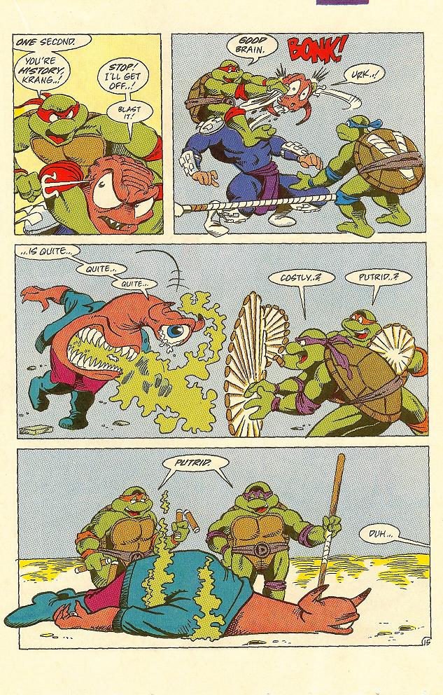 Read online Teenage Mutant Ninja Turtles Adventures (1989) comic -  Issue #25 - 16