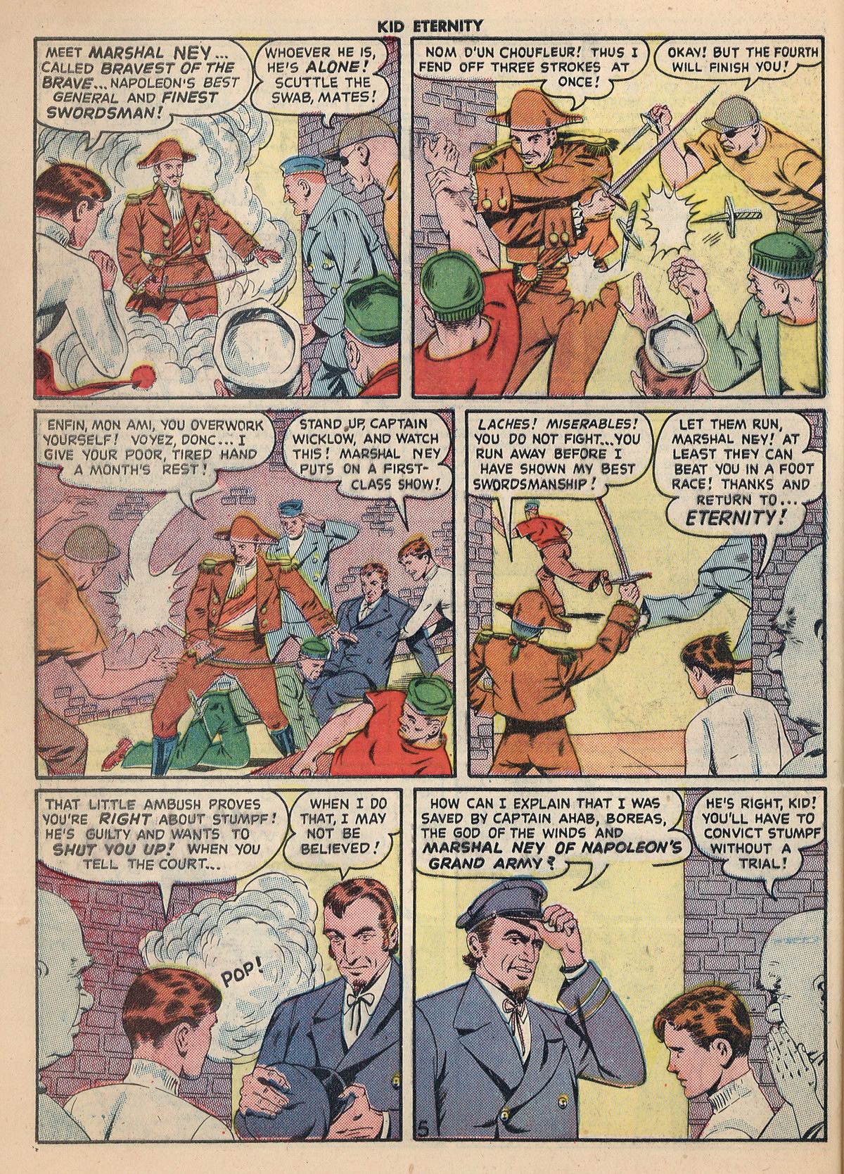 Read online Kid Eternity (1946) comic -  Issue #18 - 29