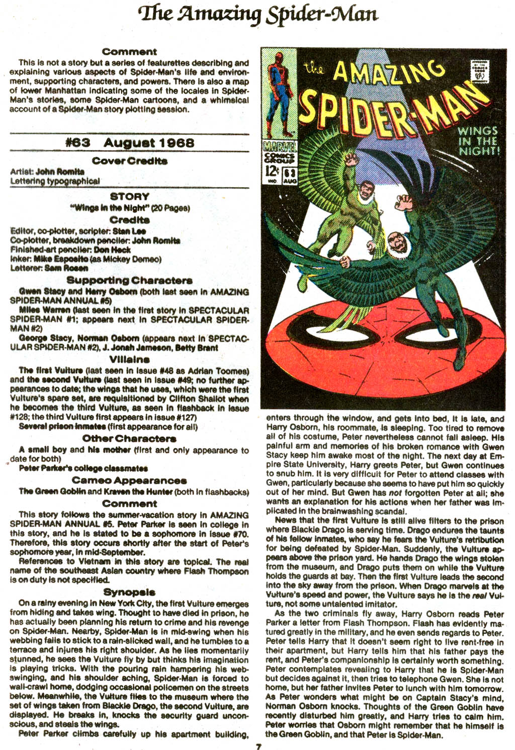 Read online The Official Marvel Index to The Amazing Spider-Man comic -  Issue #3 - 9
