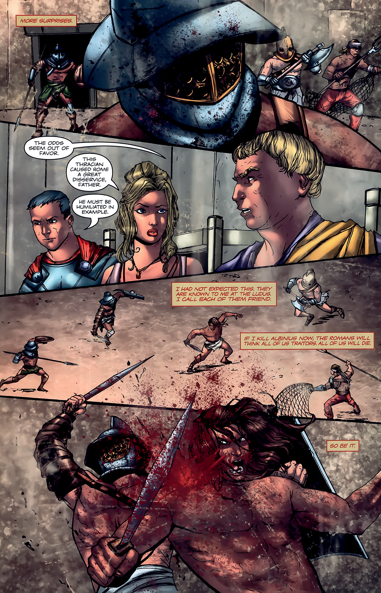 Read online Spartacus comic -  Issue #1 - 19
