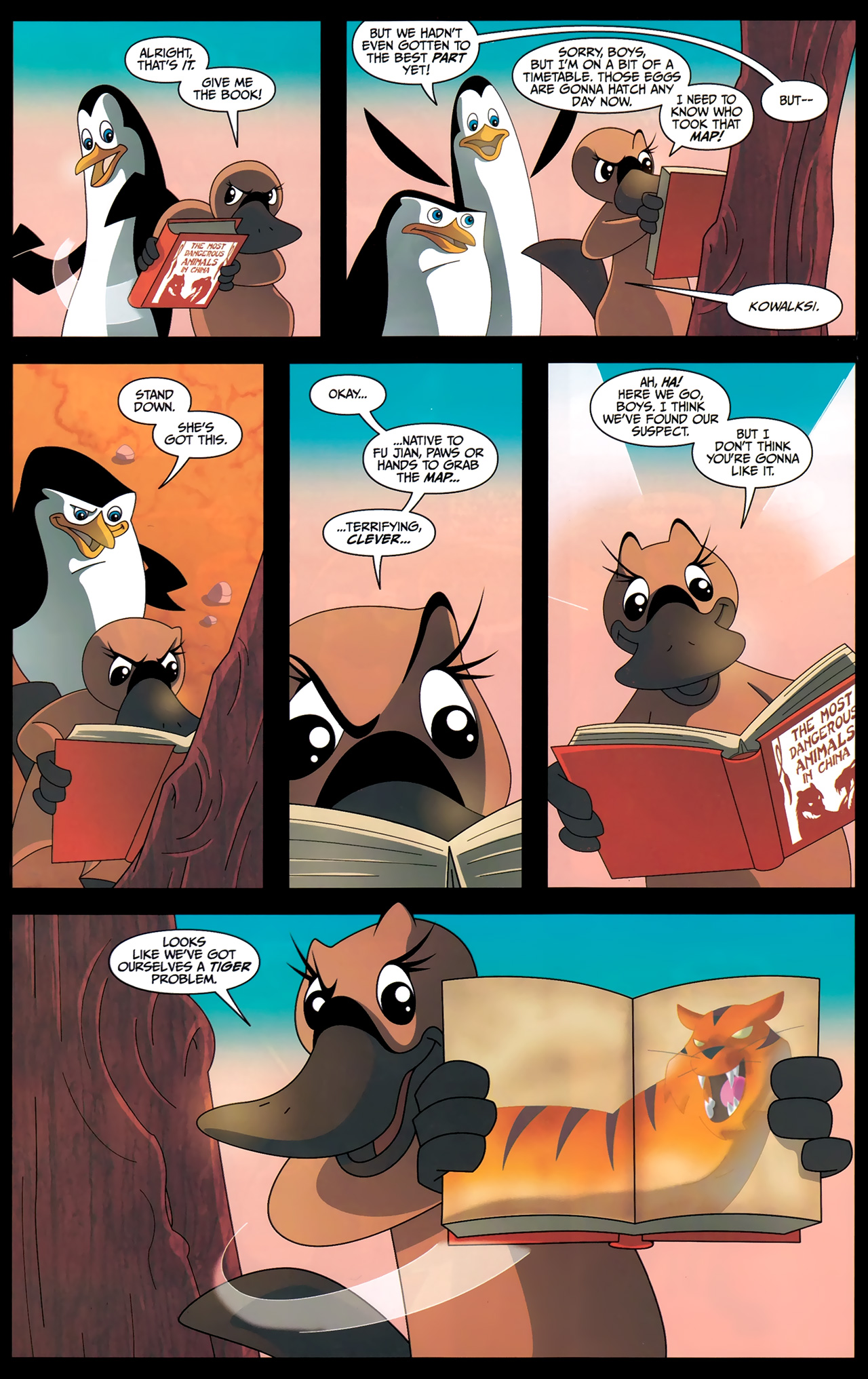 Read online Penguins of Madagascar comic -  Issue #3 - 12