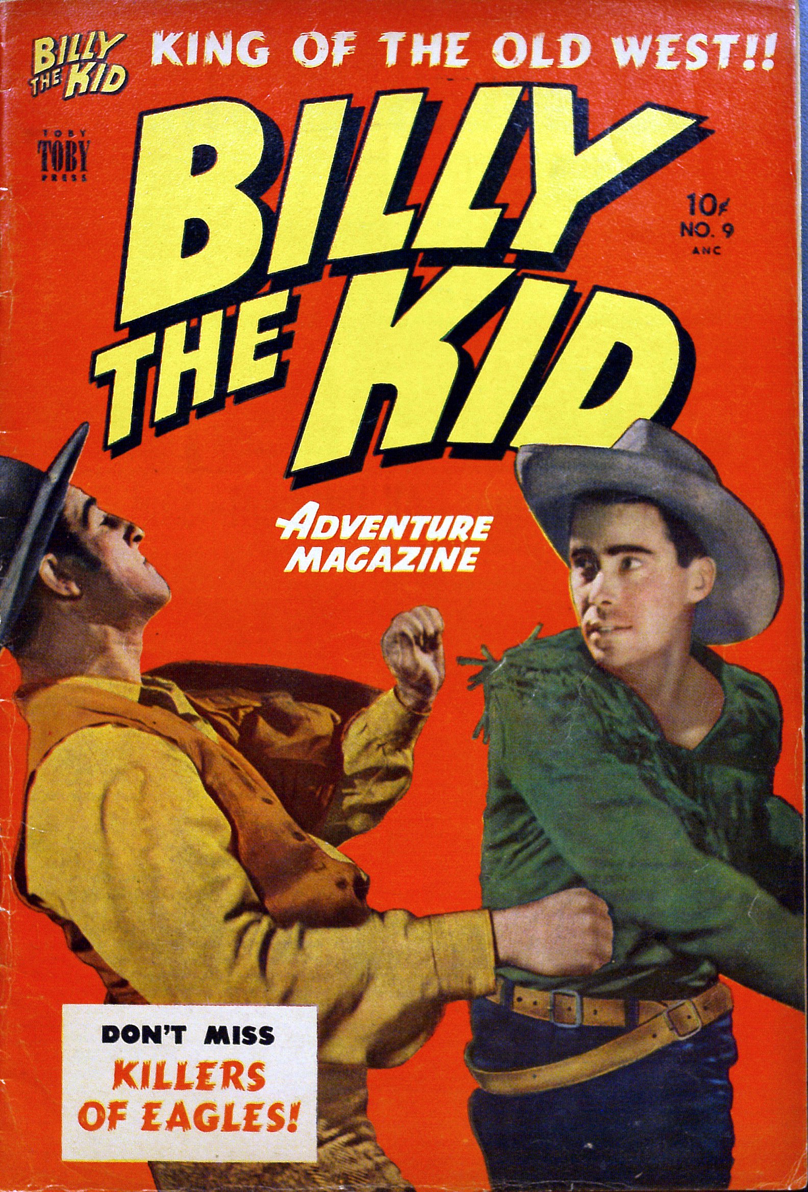Read online Billy the Kid Adventure Magazine comic -  Issue #9 - 1