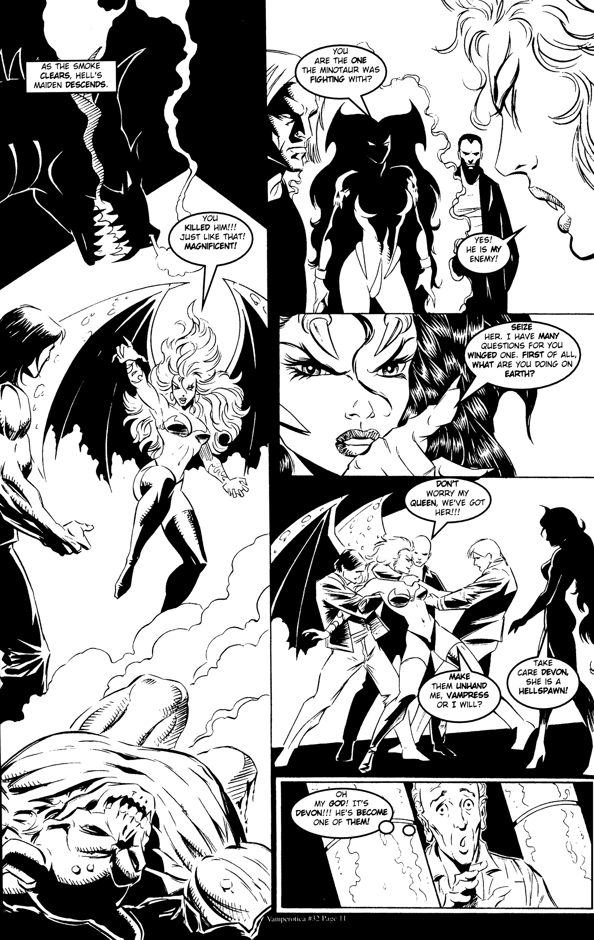 Read online Vamperotica comic -  Issue #32 - 12