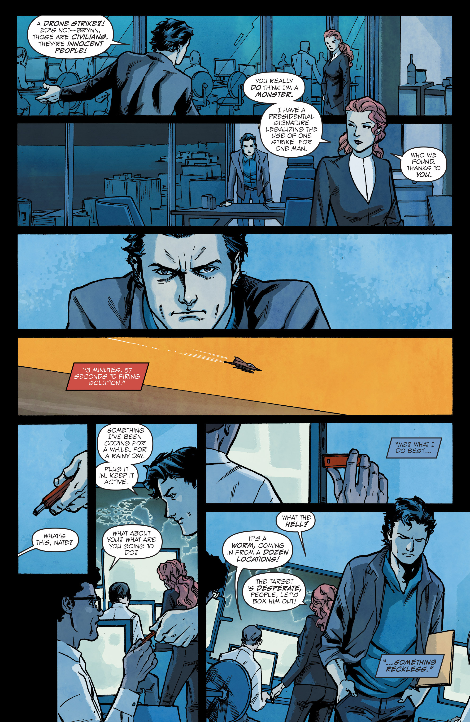 Read online Hacktivist comic -  Issue #4 - 15