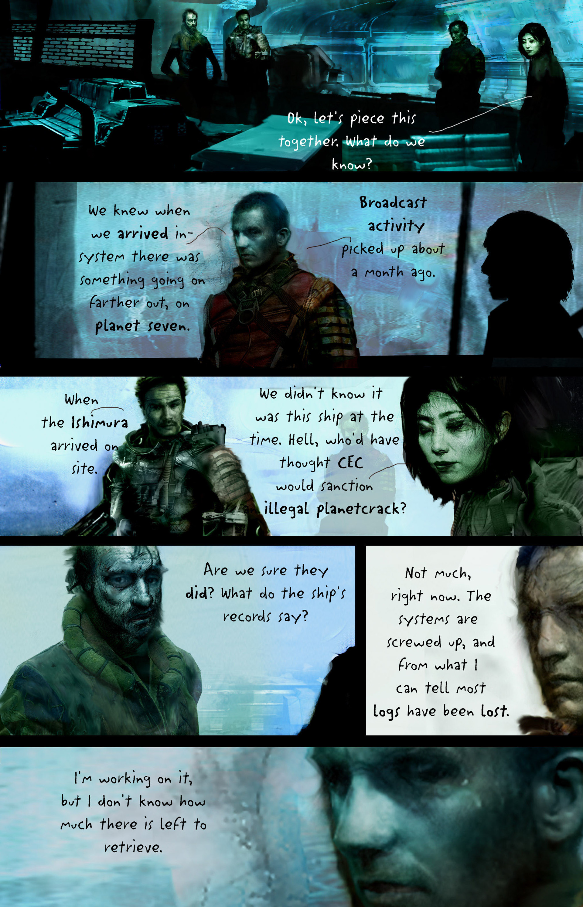 Read online Dead Space Salvage comic -  Issue # Full - 48