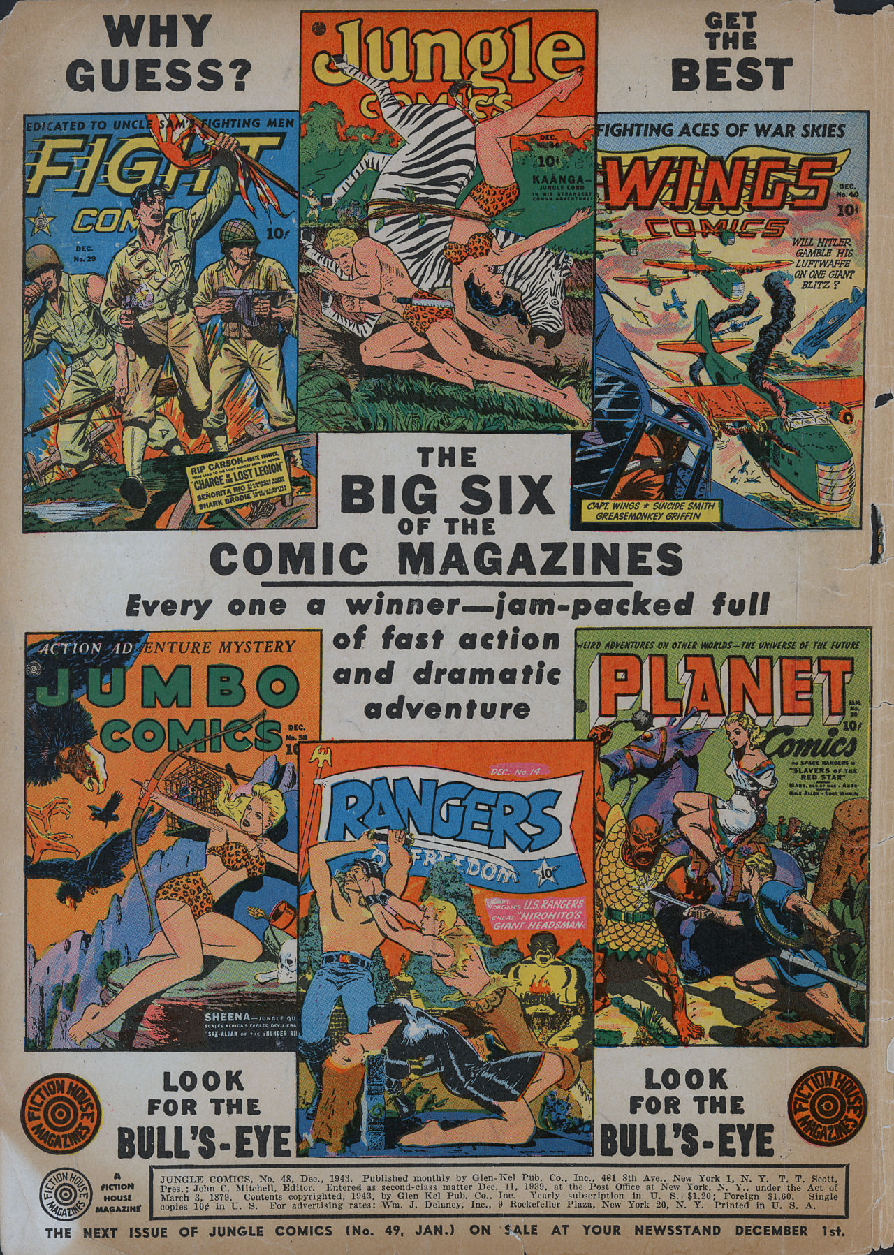 Read online Jungle Comics comic -  Issue #48 - 2
