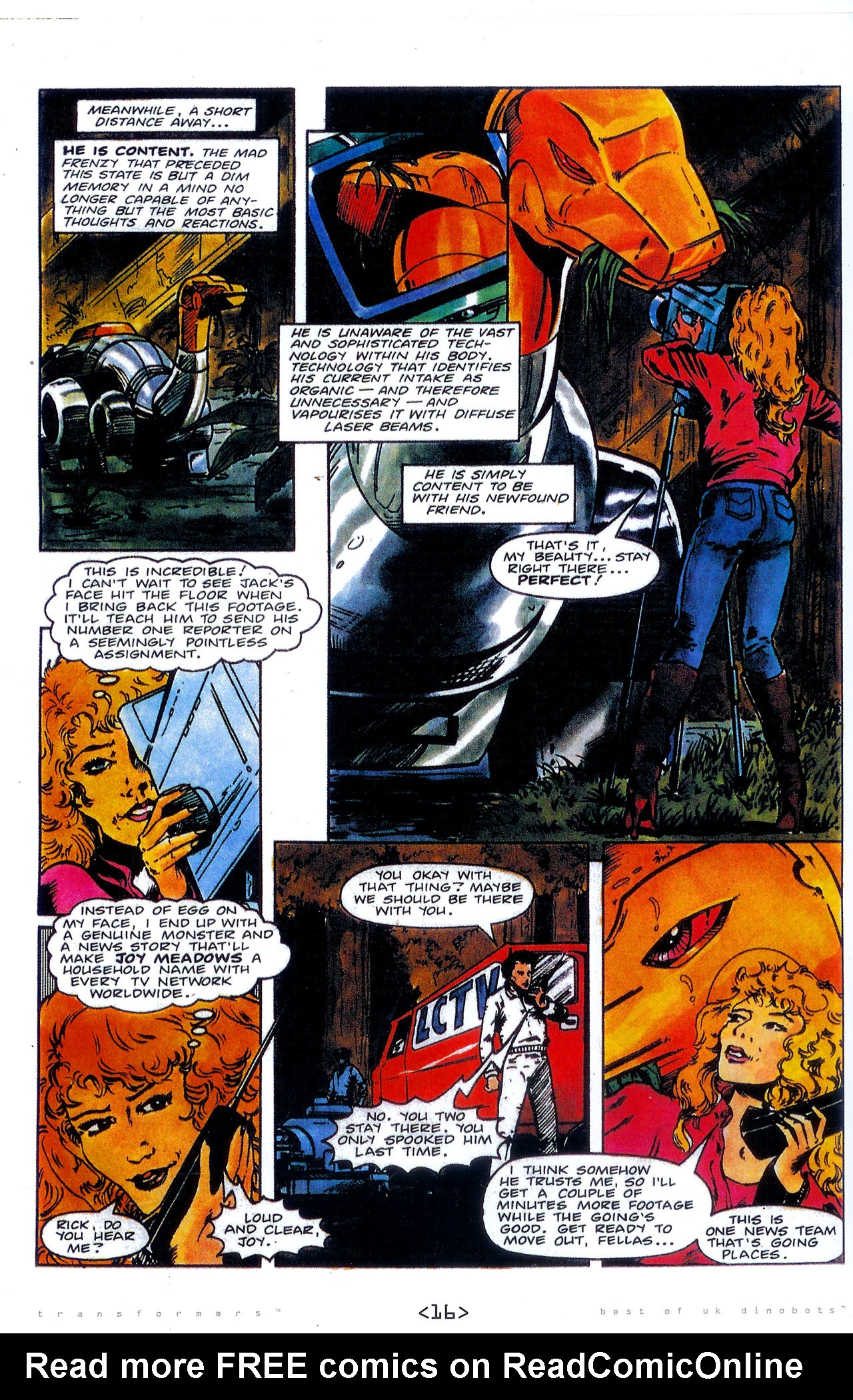 Read online The Transformers: Best of UK: Dinobots comic -  Issue #2 - 19