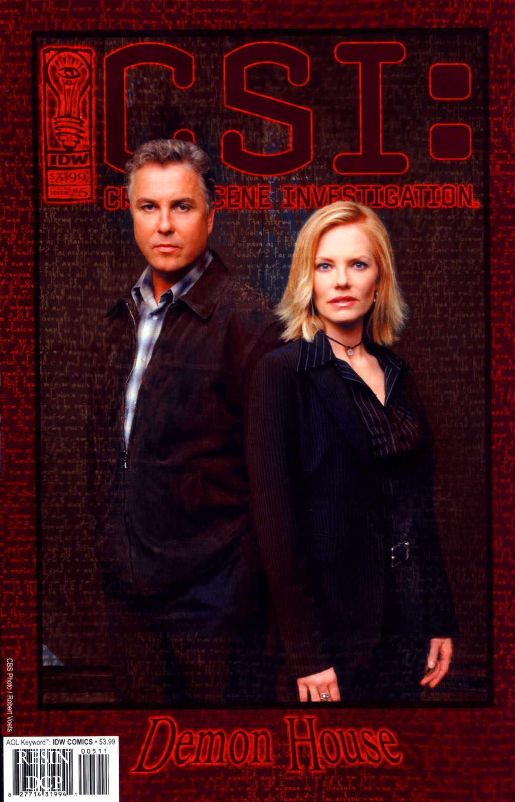 Read online CSI: Crime Scene Investigation: Demon House comic -  Issue #5 - 1
