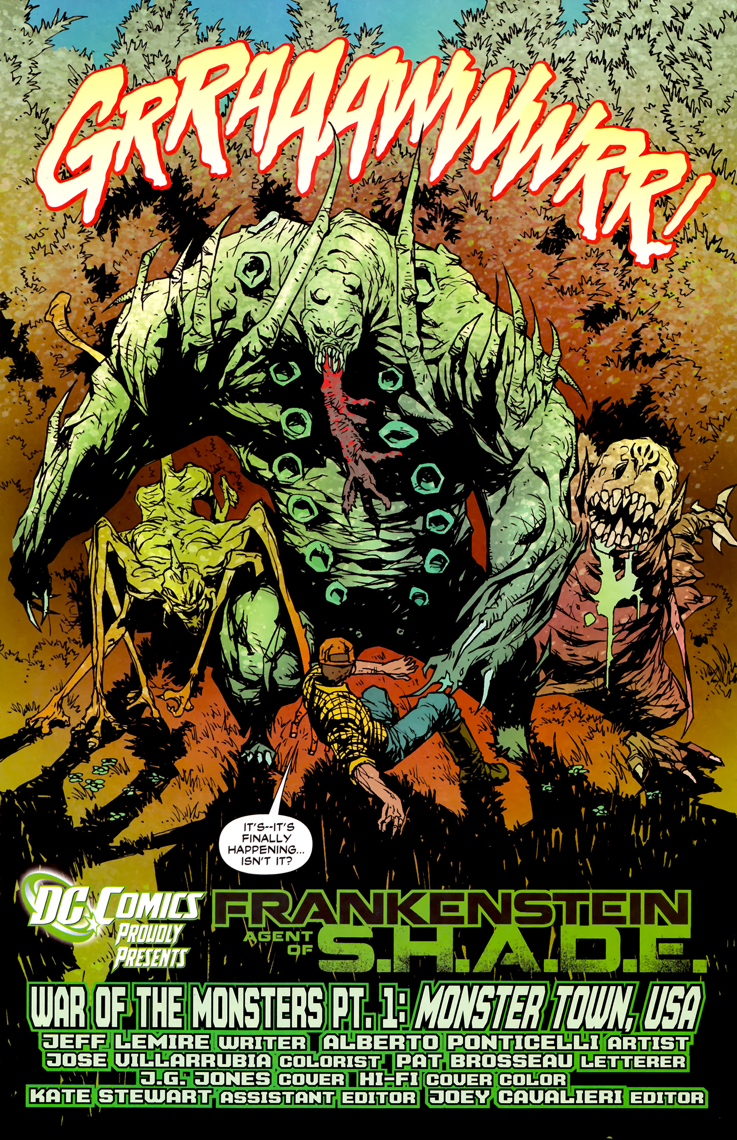Read online Frankenstein, Agent of S.H.A.D.E. comic -  Issue #1 - 4