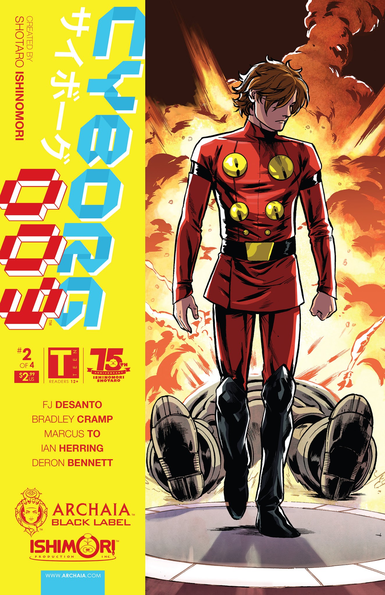 Read online Cyborg 009 comic -  Issue #2 - 1
