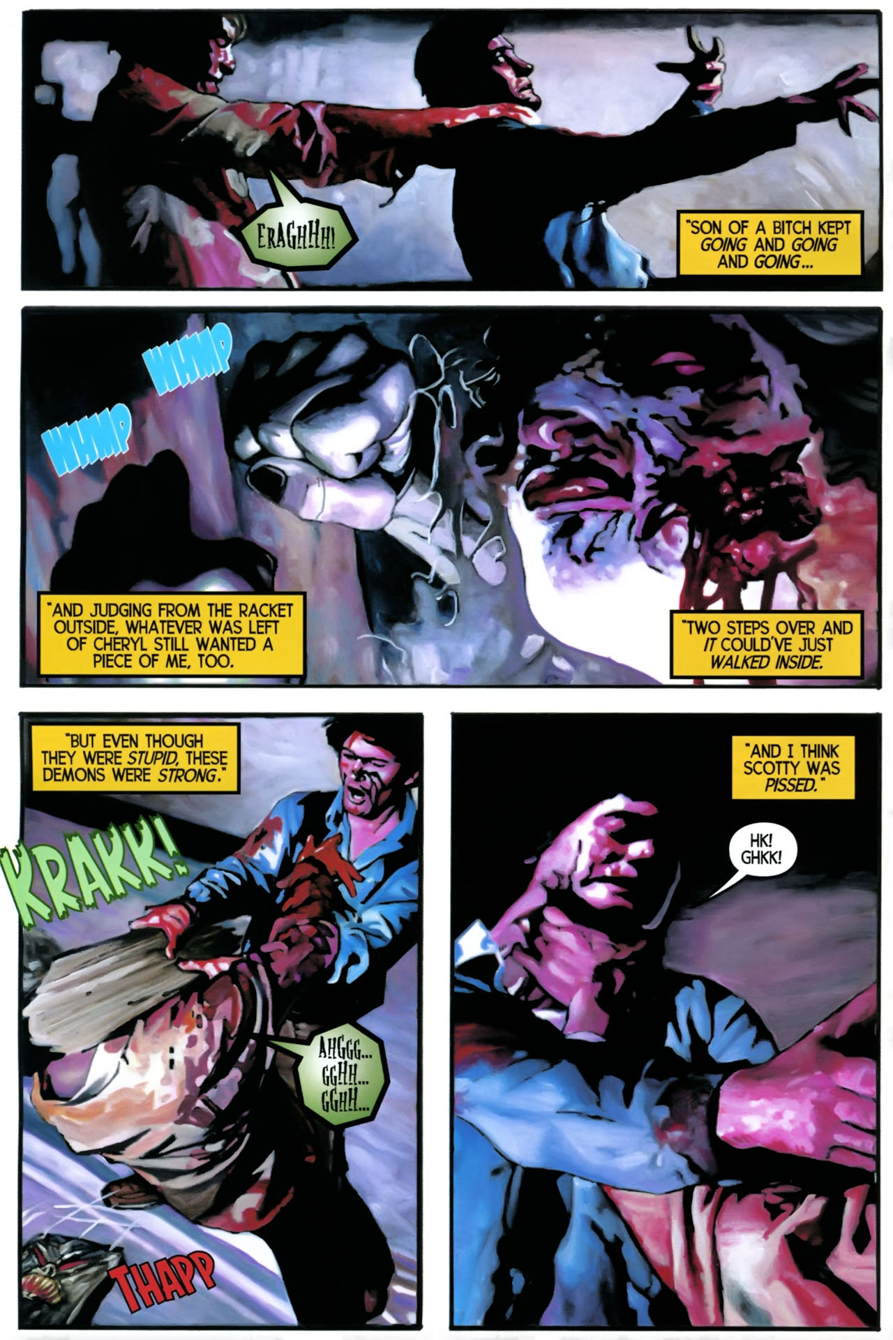 Read online The Evil Dead comic -  Issue #4 - 16