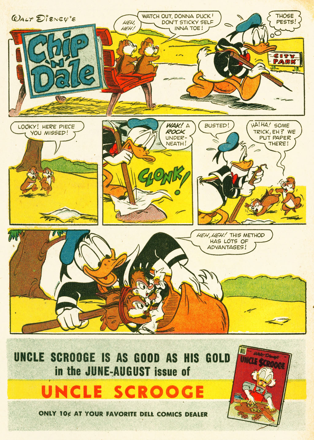 Read online Walt Disney's Chip 'N' Dale comic -  Issue #6 - 34