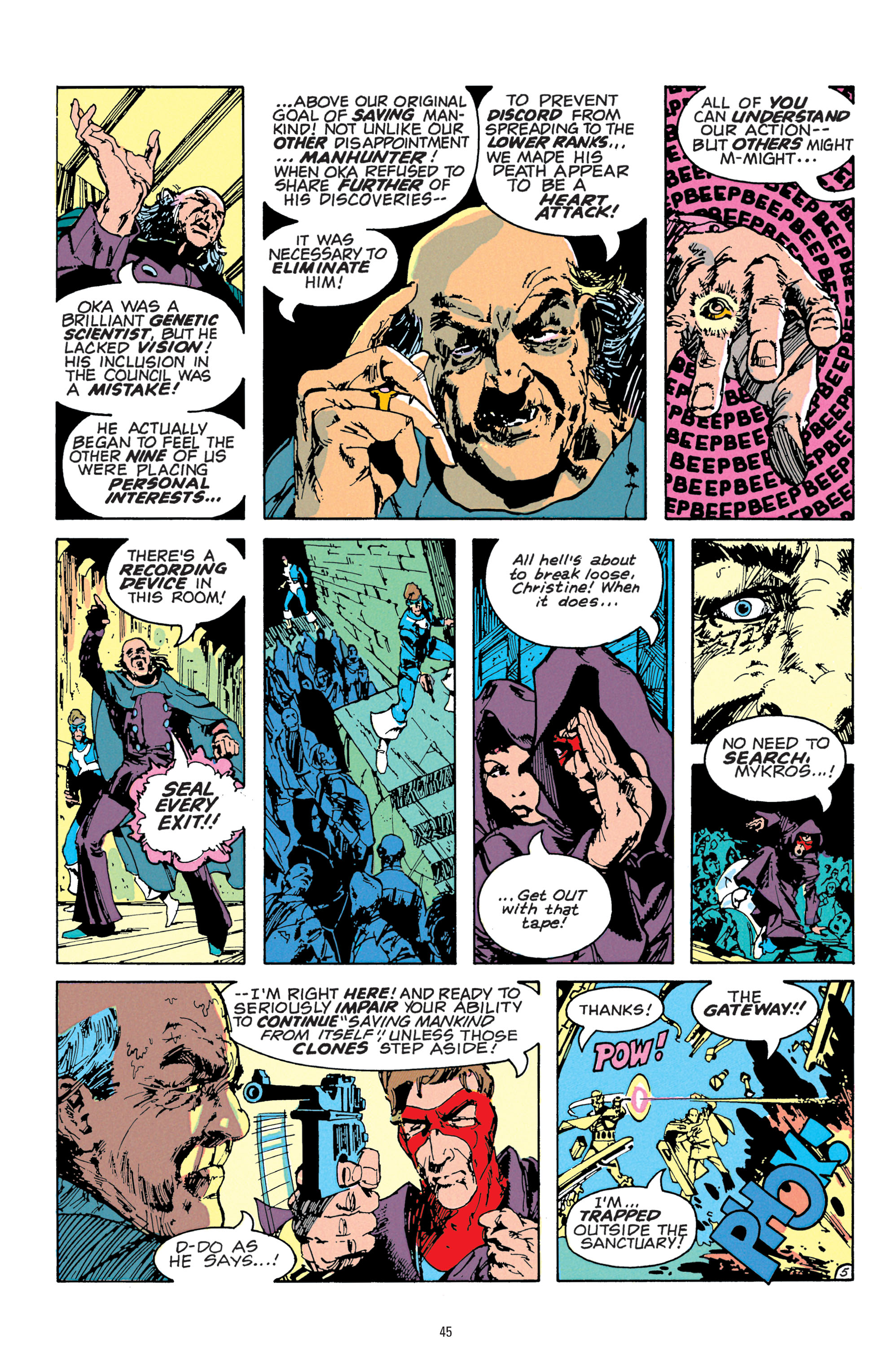 Read online Manhunter by Archie Goodwin and Walter Simonson Deluxe Edition comic -  Issue # TPB - 45