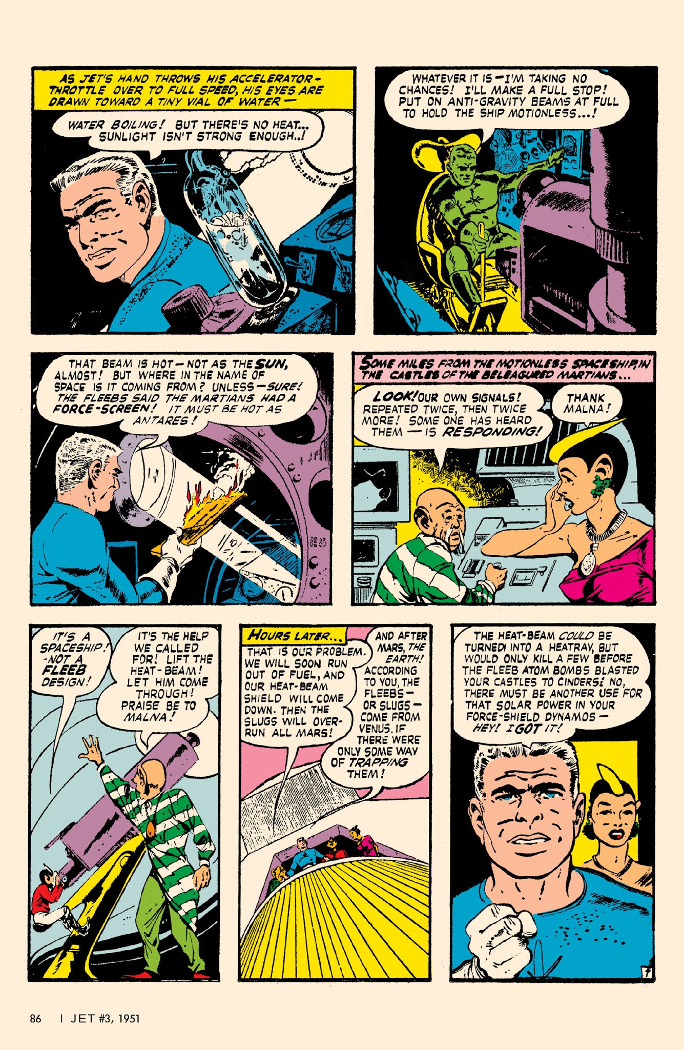 Read online Bob Powell's Complete Jet Powers comic -  Issue # TPB (Part 1) - 90