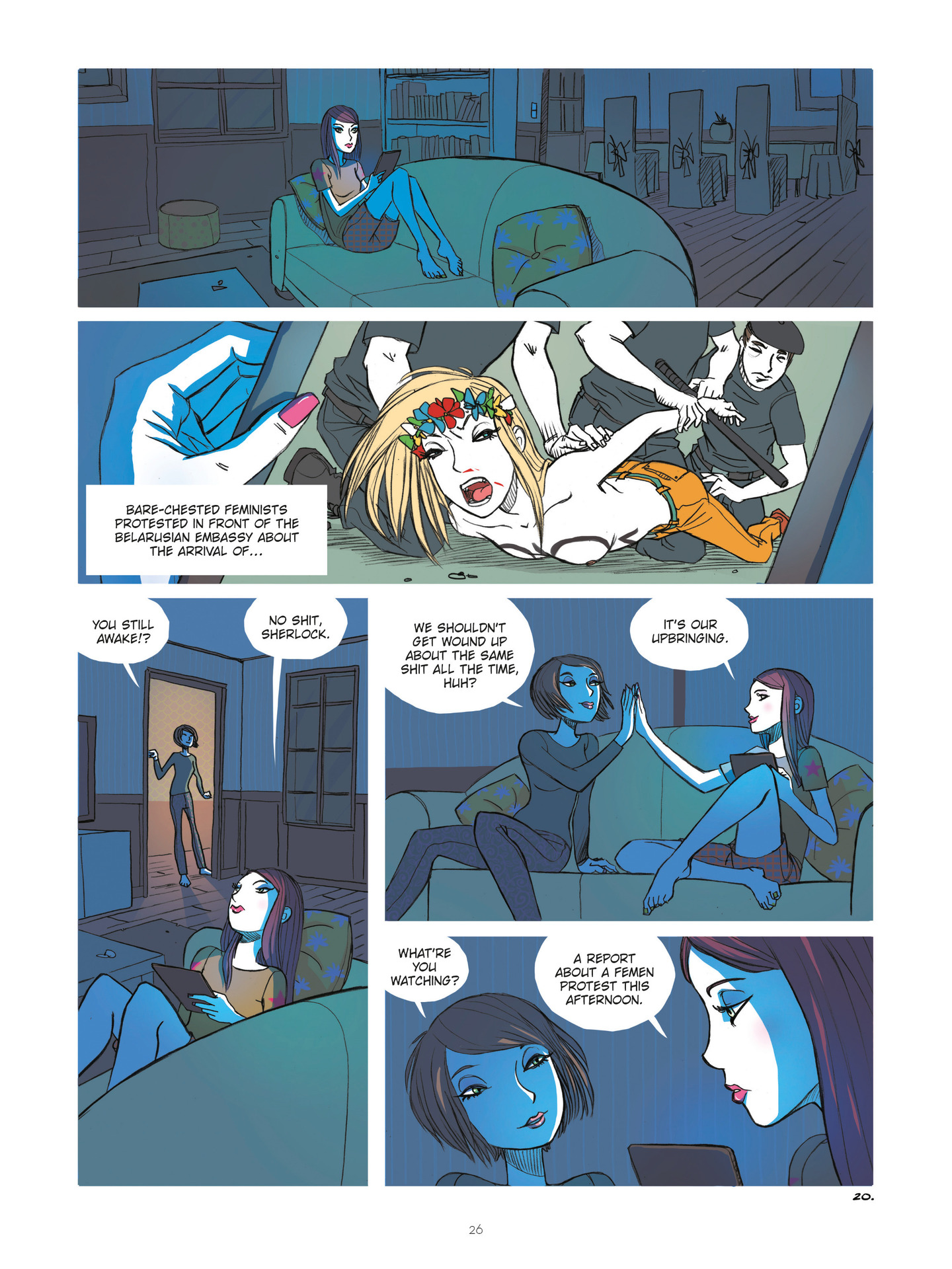 Read online Diary of A Femen comic -  Issue # TPB - 28