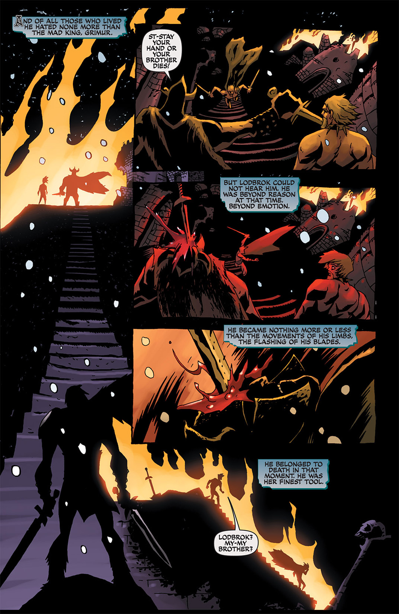 Read online The Darkness: Lodbrok's Hand comic -  Issue # Full - 20