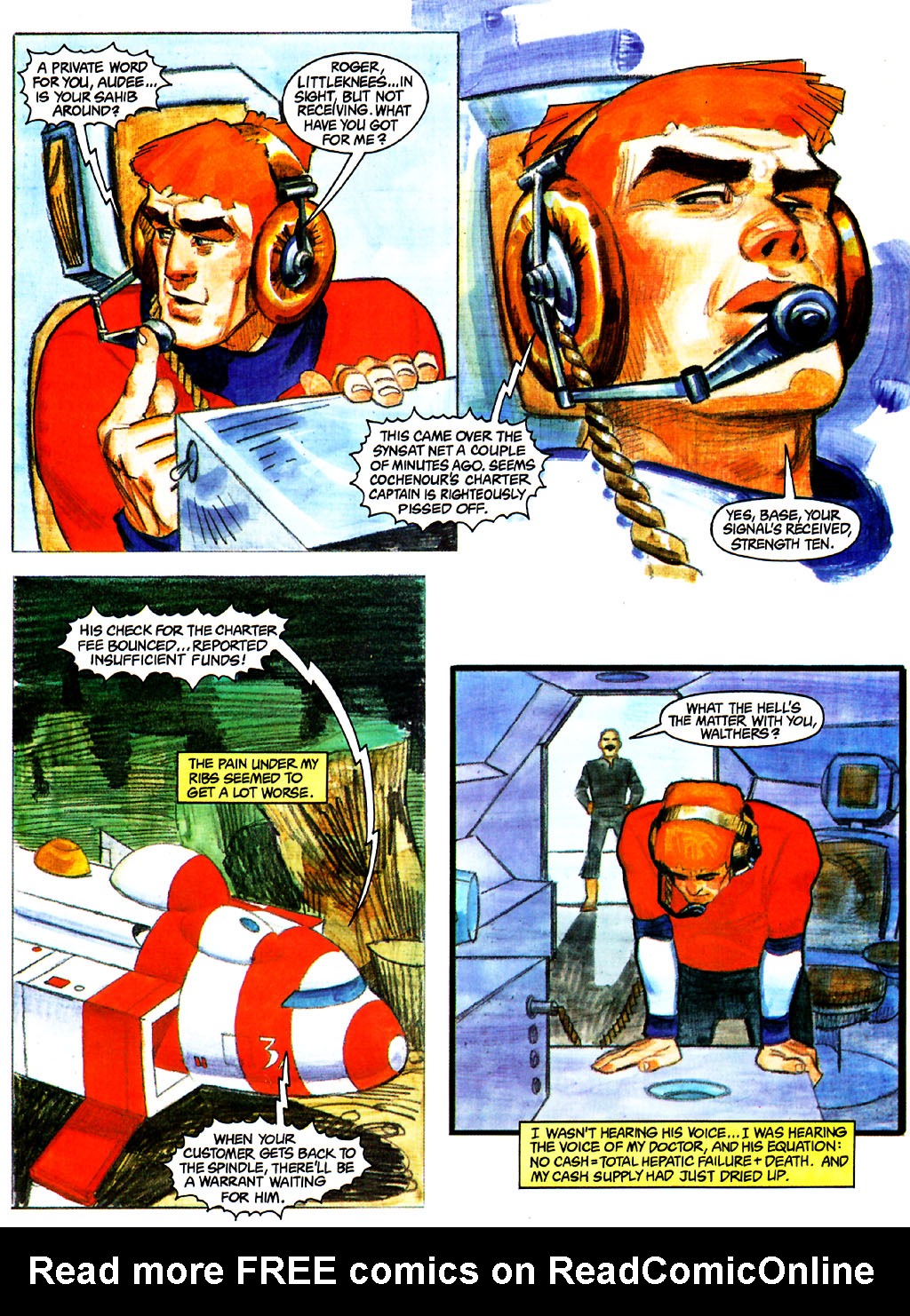 Read online Science Fiction Graphic Novel comic -  Issue #4 - 33