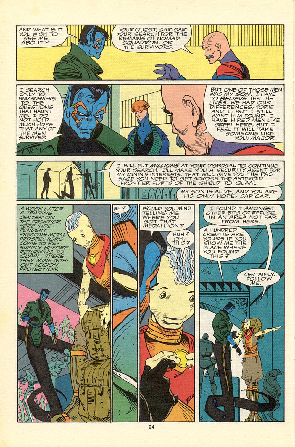 Read online Alien Legion (1987) comic -  Issue #1 - 26