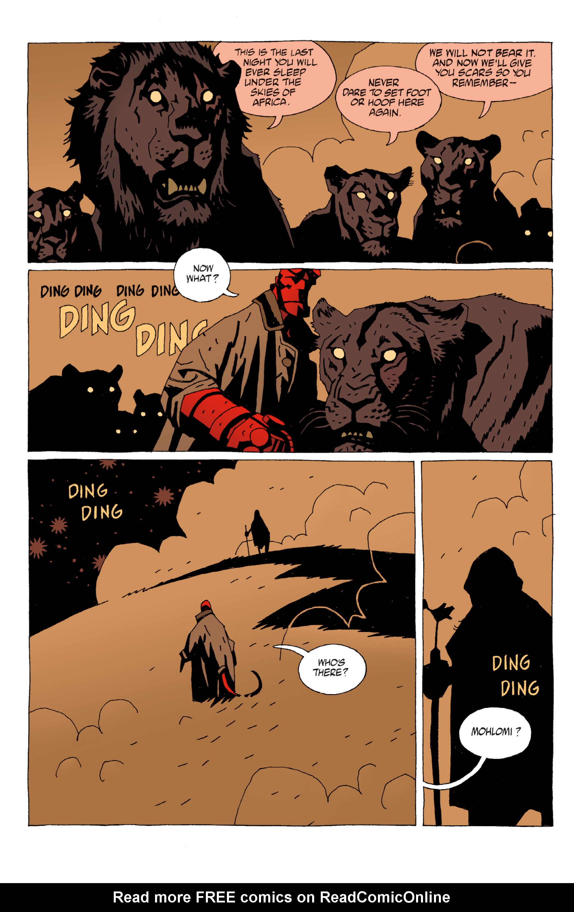 Read online Hellboy comic -  Issue #6 - 16