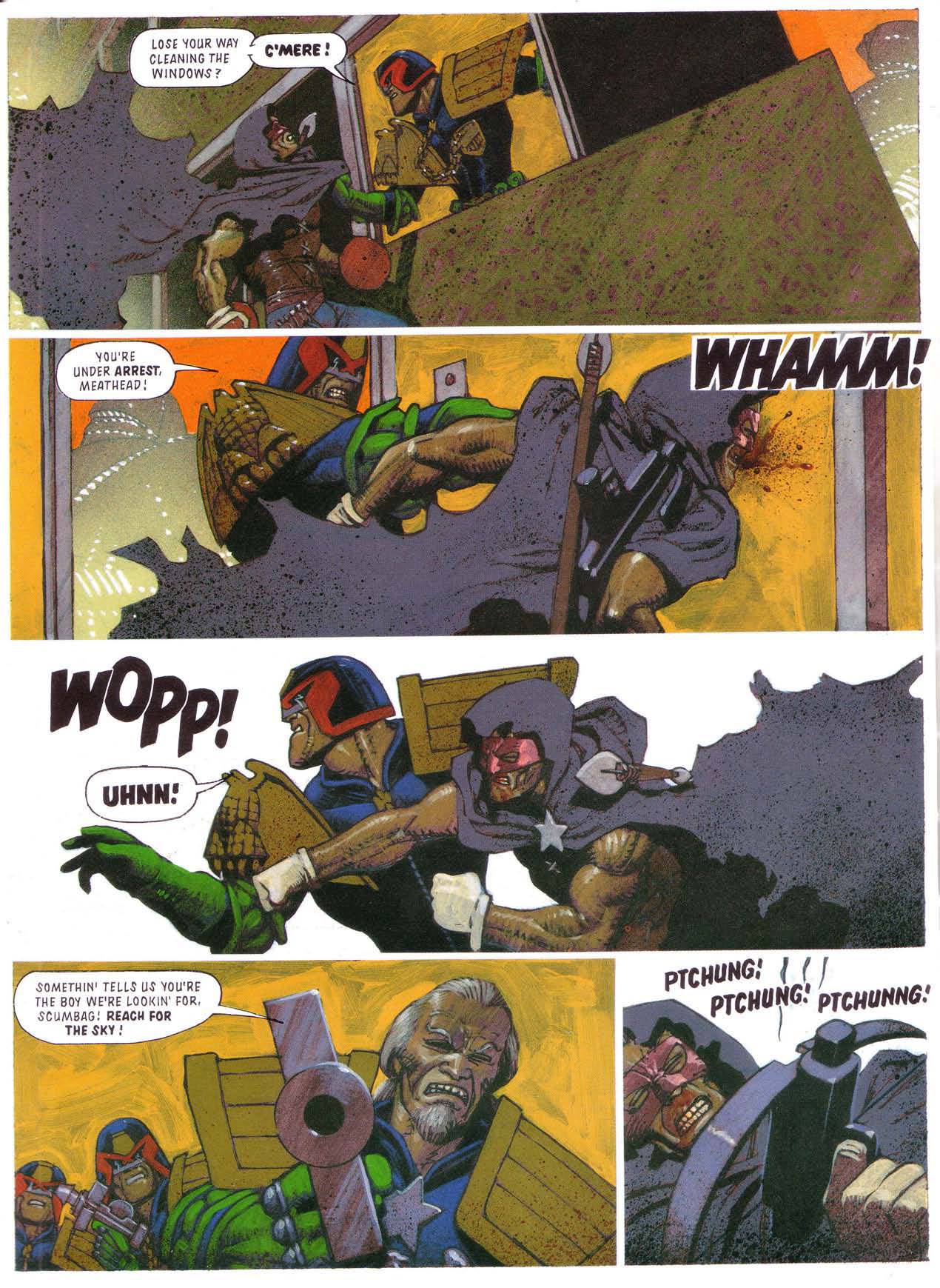 Read online Judge Dredd: Goodnight Kiss comic -  Issue # TPB - 16